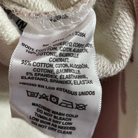 Anthropologie t.La Flutter Sleeve Top in Pink and White Camo Size M NWT - Picture 6 of 8